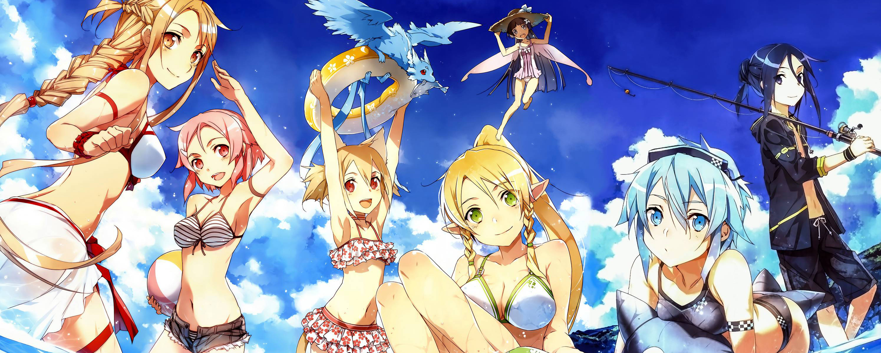 Скачать Мастера меча онлайн: Спешл обои HD Скачать Мастера меча онлайн: Спешл обои HD